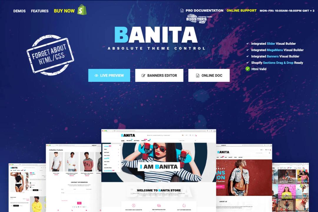 Banita - Shopify Theme