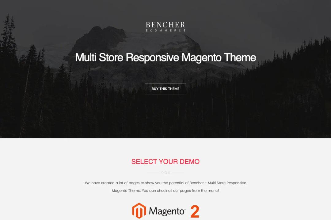 Bencher - Responsive Magento 2 Theme