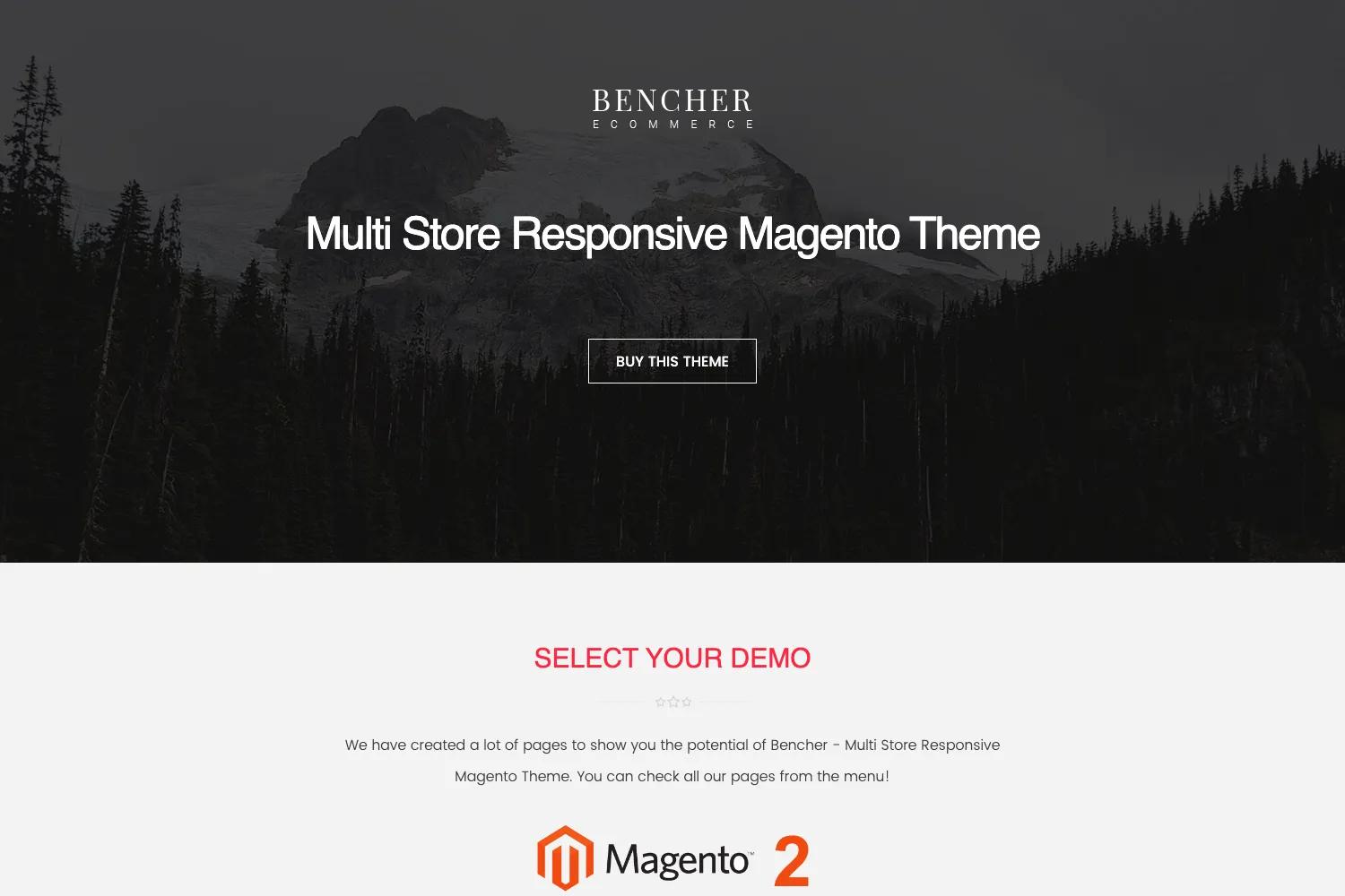 Bencher - Responsive Magento 2 Theme