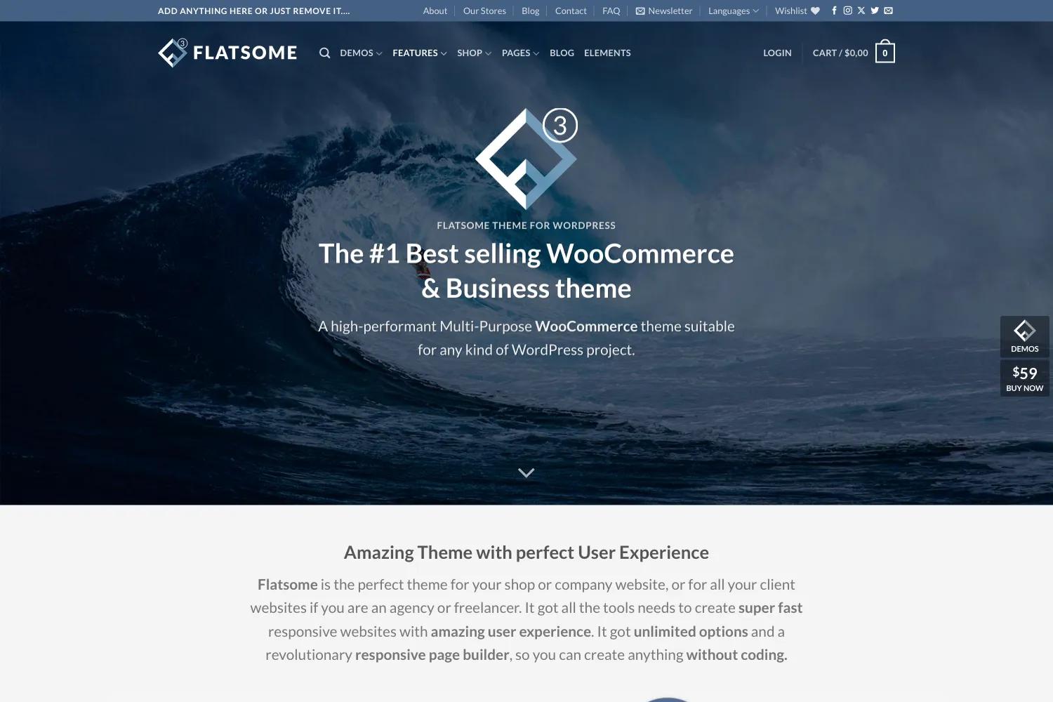 Flatsome | Multi-Purpose Responsive WooCommerce Theme