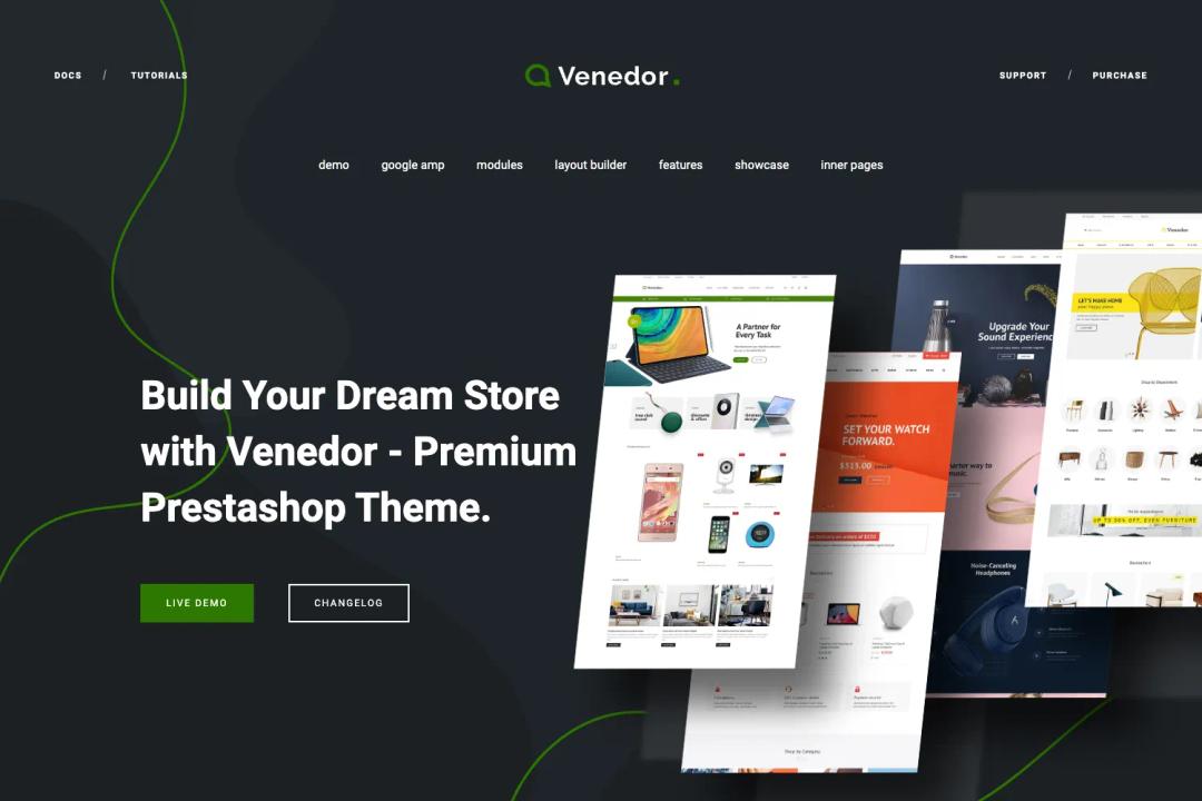 Venedor - Prestashop AMP Theme