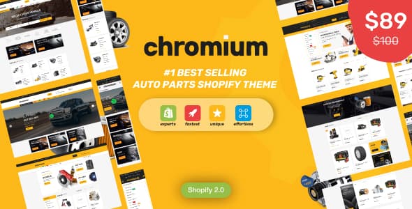 Chromium — Auto Parts Shop Shopify Theme