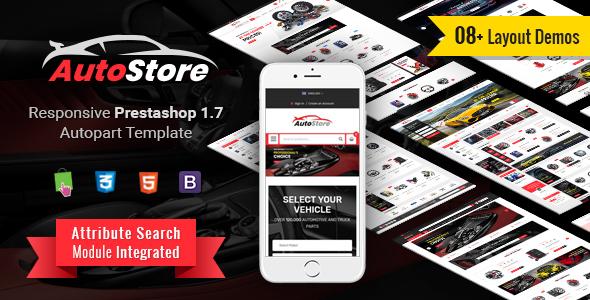 AutoStore - Responsive PrestaShop 1.7 Autopart Theme