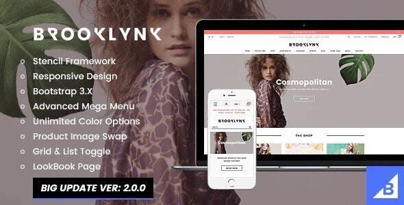 Brooklynk - Fashion BigCommerce Stencil Template