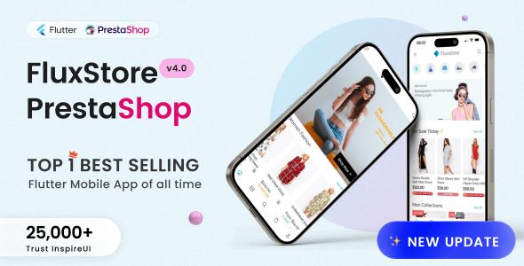 Fluxstore Prestashop - Flutter E-commerce Full App