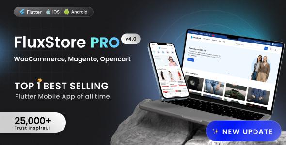 Fluxstore Pro - Flutter E-commerce Full App for Magento, Opencart, and Woocommerce