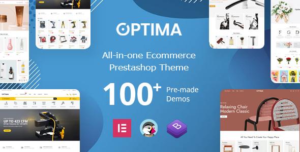 Optima Elementor - Multipurpose Prestashop 1.7.x, 8.x Theme