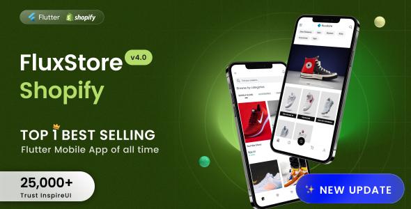 FluxStore Shopify - The Best Flutter E-commerce app