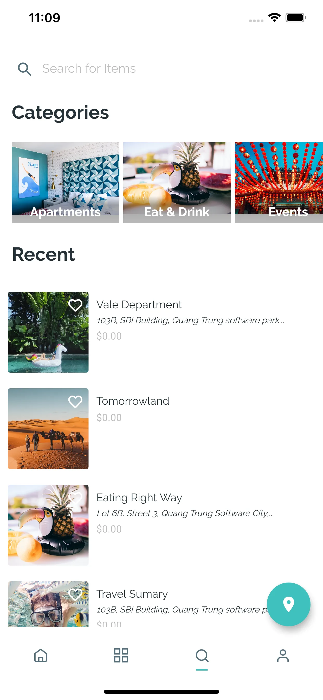 FluxStore Listing - The Best Directory WooCommerce app by Flutter - FluxStore Listing mobile experience - screen 5