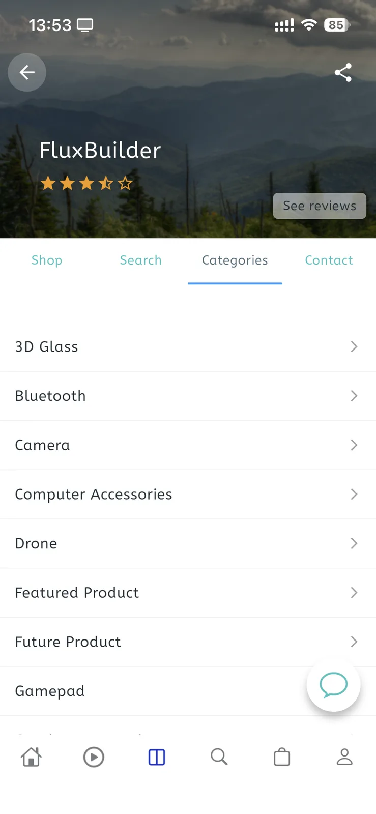 Fluxstore Multi Vendor - Flutter E-commerce Full App - Store categories
