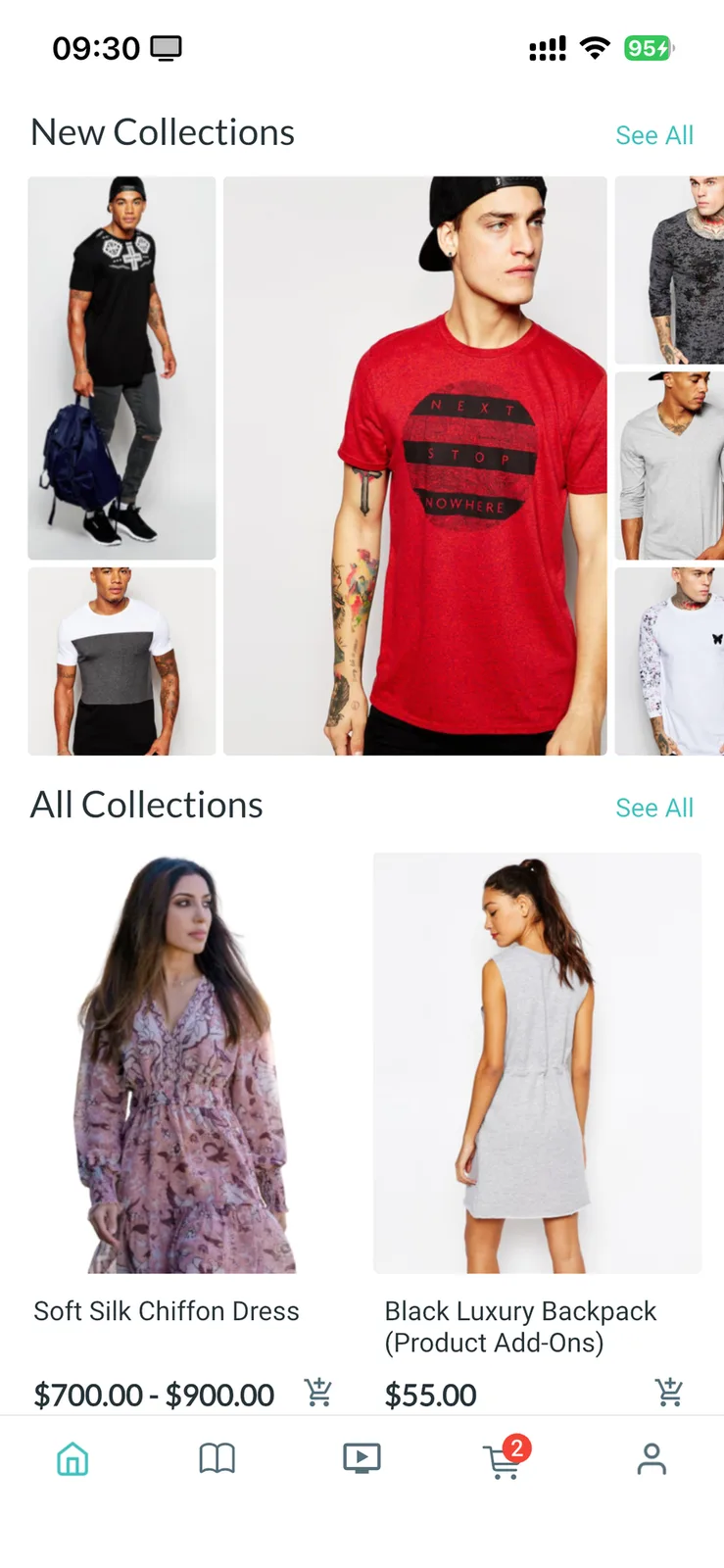 Fluxstore Pro - Flutter E-commerce Full App for Magento, Opencart, and Woocommerce — Collections