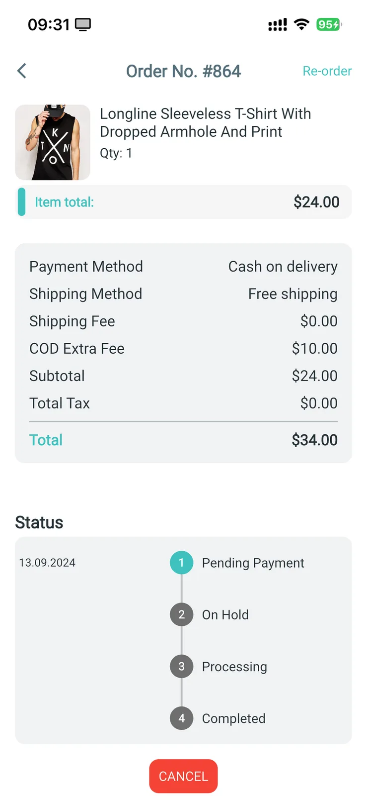 Fluxstore Pro - Flutter E-commerce Full App for Magento, Opencart, and Woocommerce — Order tracking