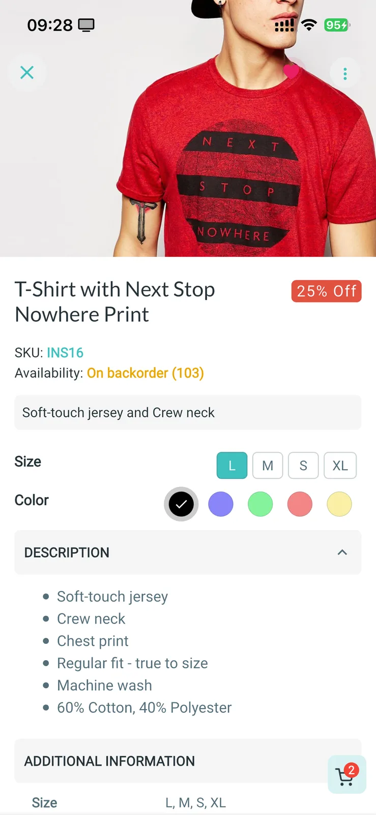 Fluxstore Pro - Flutter E-commerce Full App for Magento, Opencart, and Woocommerce — Product detail