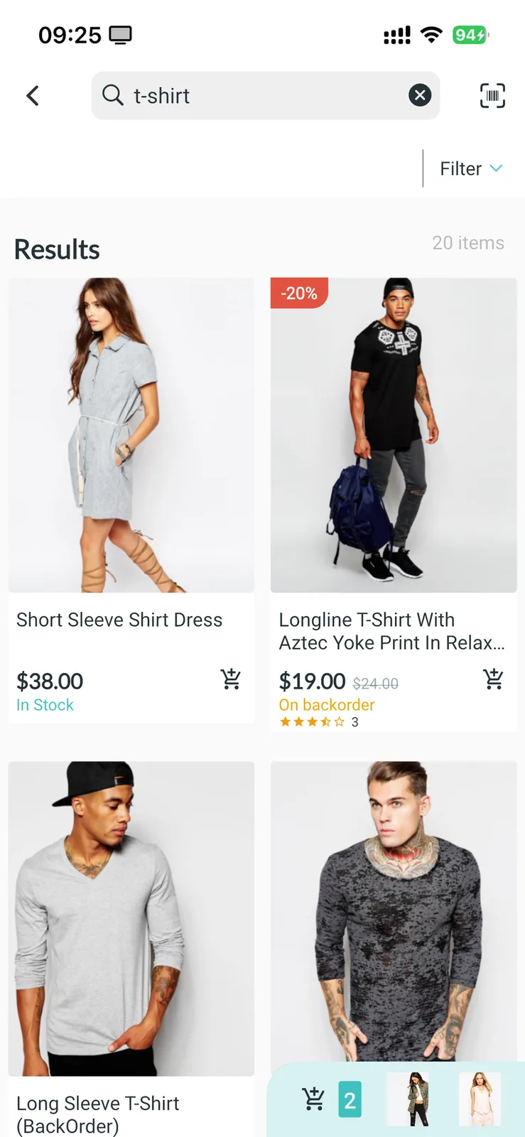 Fluxstore Pro - Flutter E-commerce Full App for Magento, Opencart, and Woocommerce — Instant search