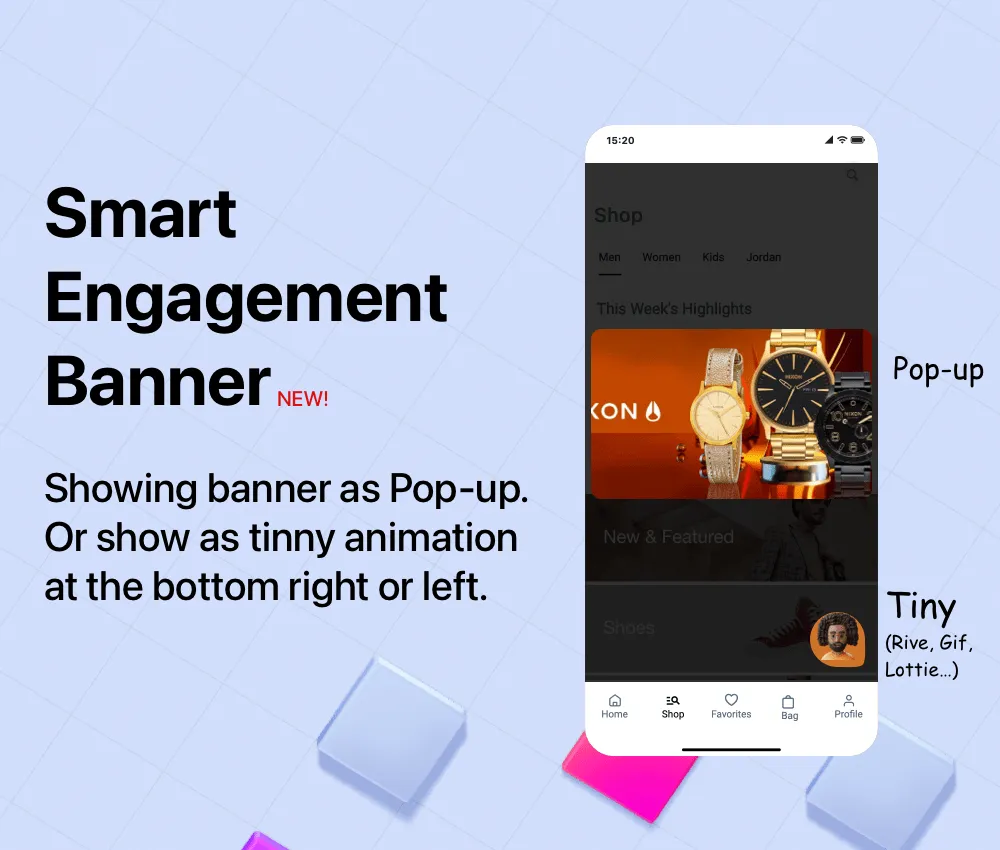 Smart Engagement Banner