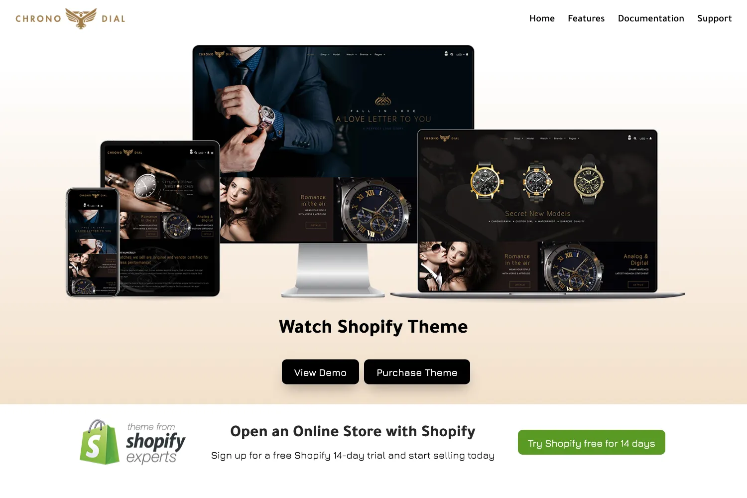 Chrono Dial - Watch Shopify Theme