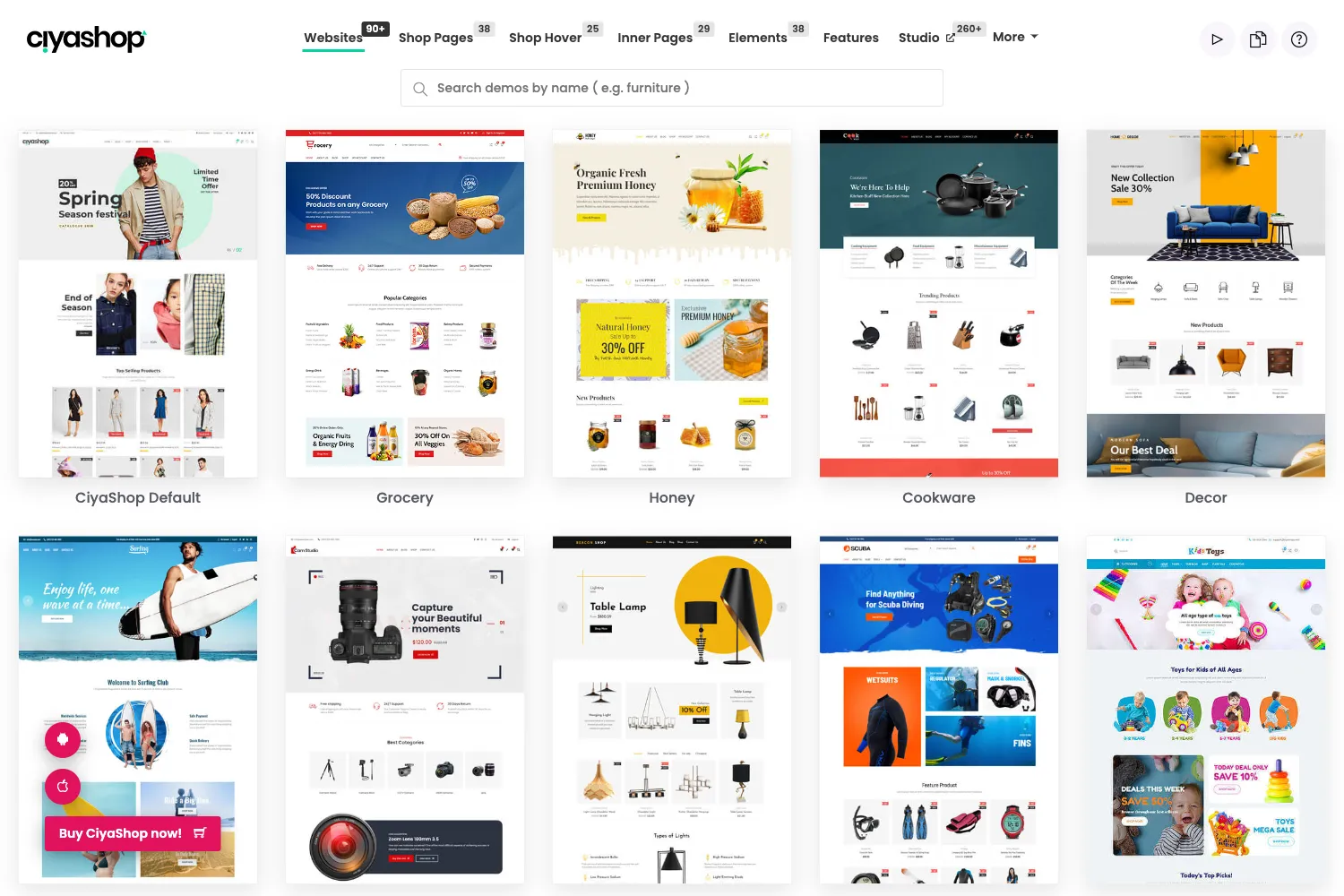 CiyaShop - Multipurpose WooCommerce Theme