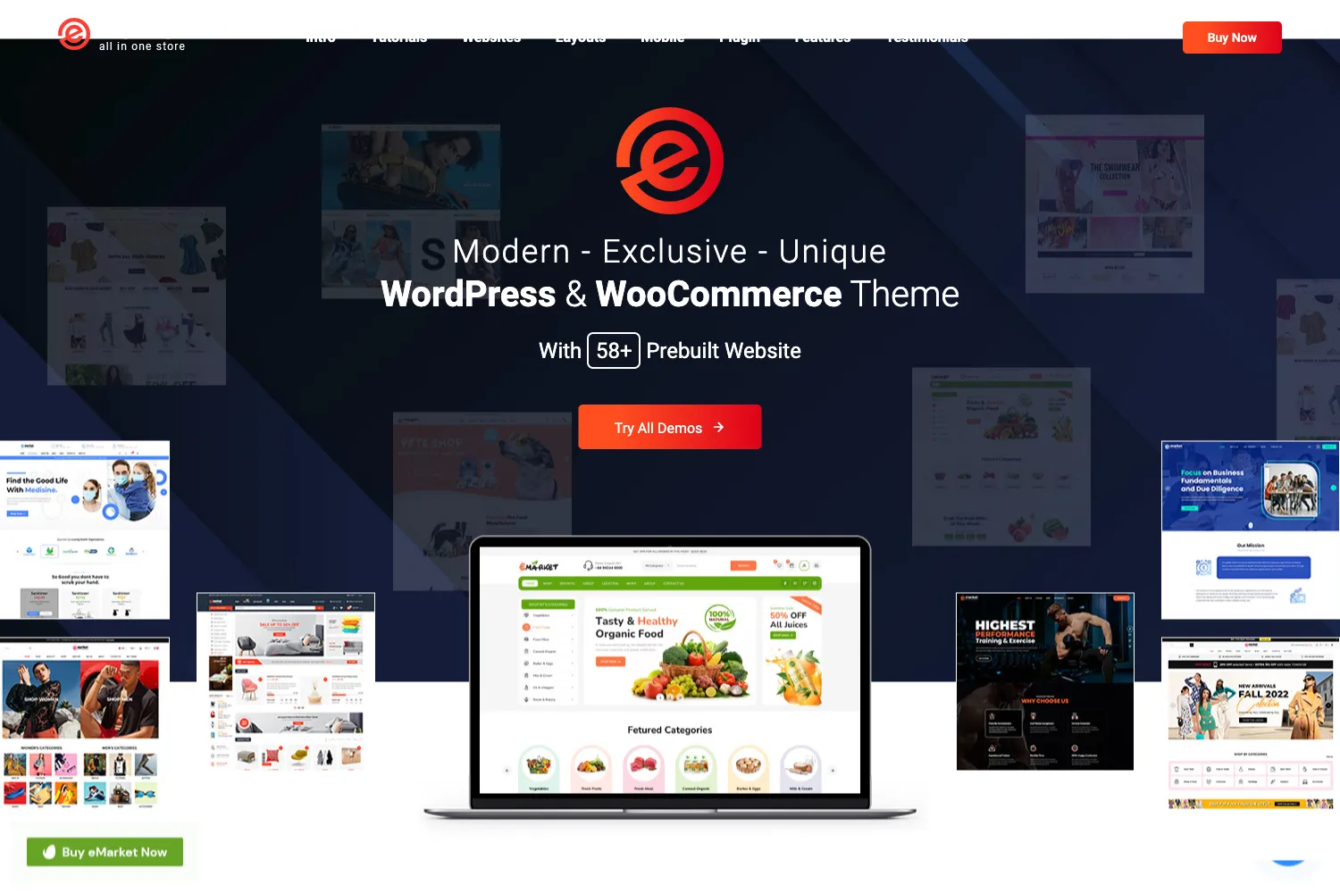Emarket | Multipurpose WooCommerce Theme