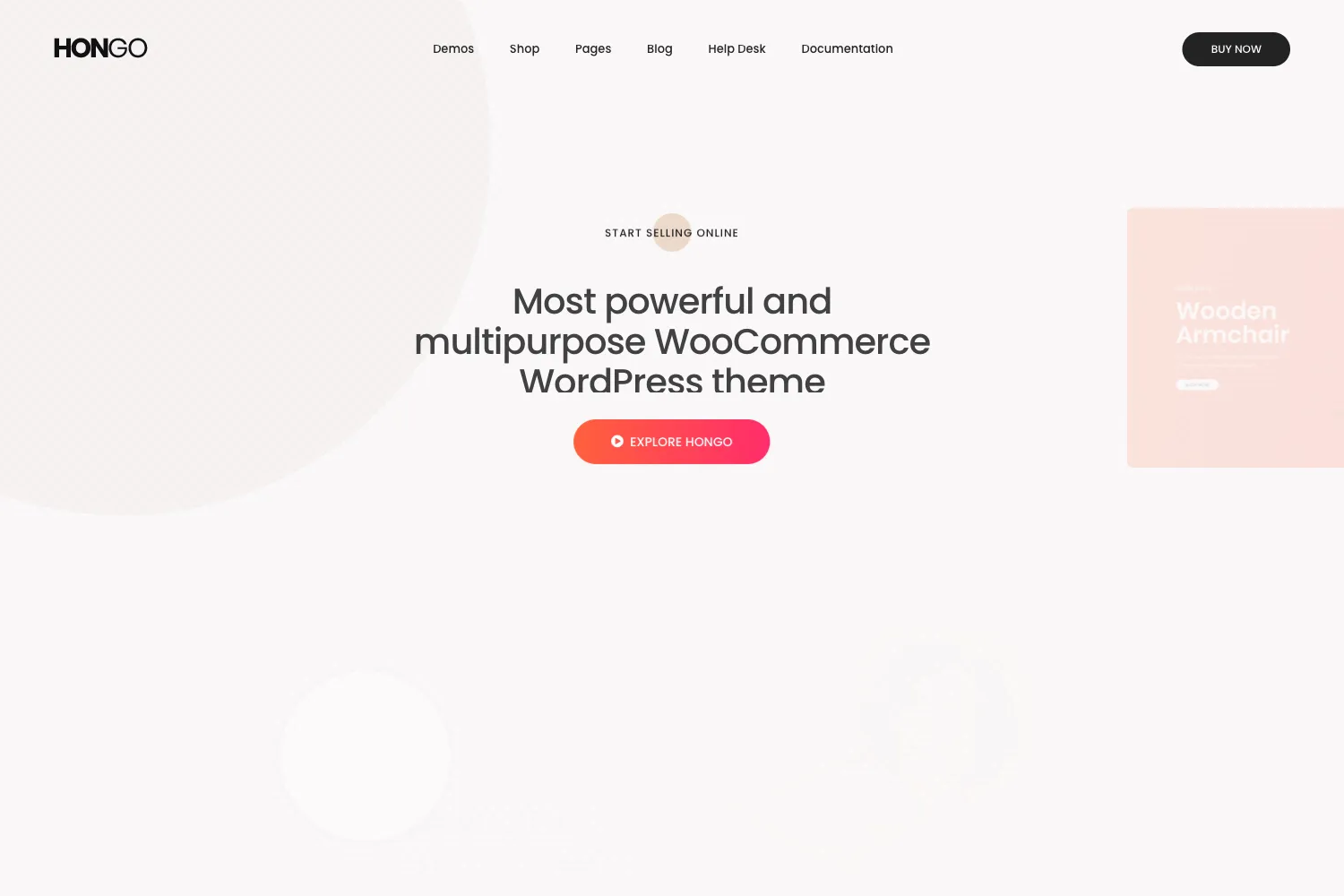 Hongo - Modern & Multipurpose WooCommerce WordPress Theme