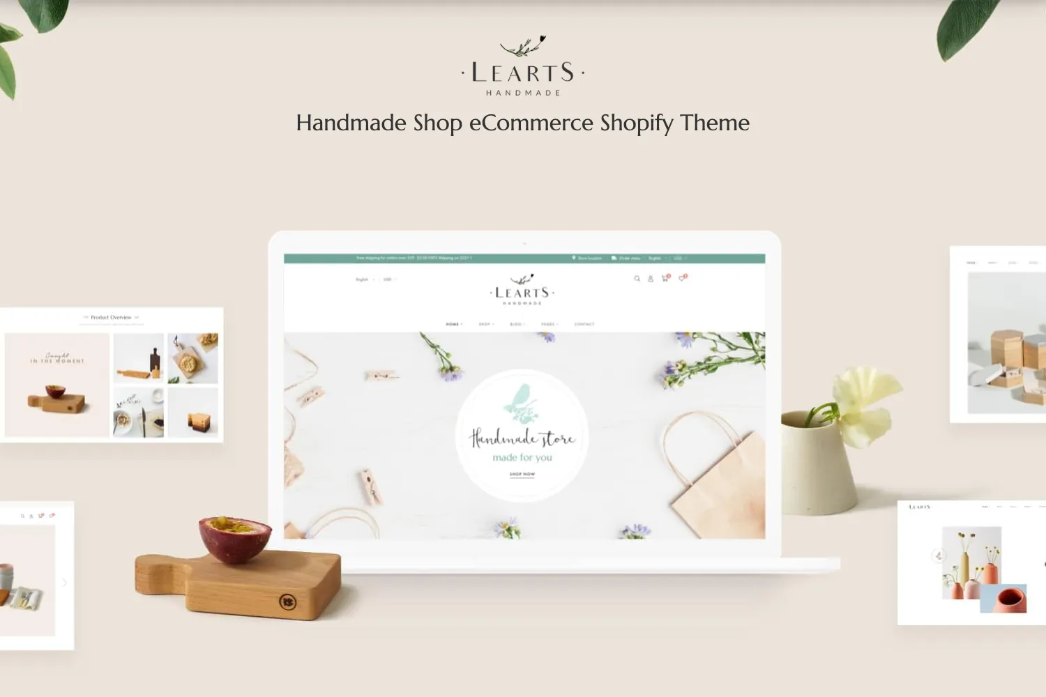LeArts – Handmade Shop Shopify Theme