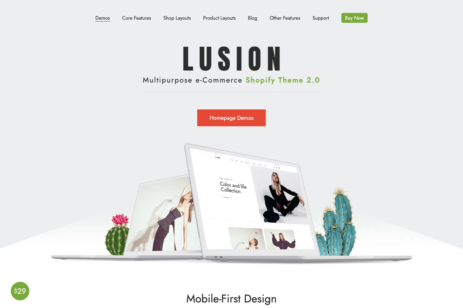 Lusion - Multipurpose eCommerce Shopify Theme