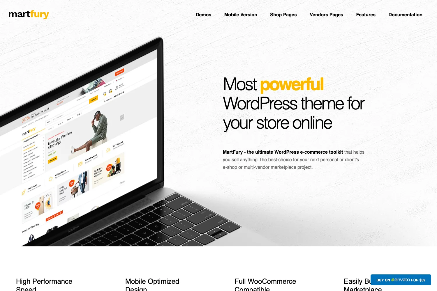 Martfury - WooCommerce Marketplace WordPress Theme