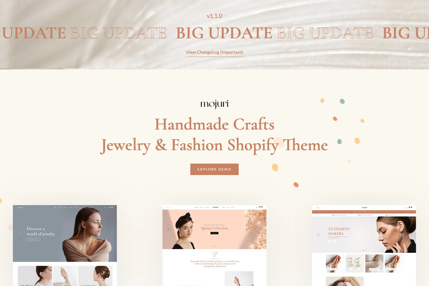 Mojuri – Jewelry & Fashion Store Shopify Theme