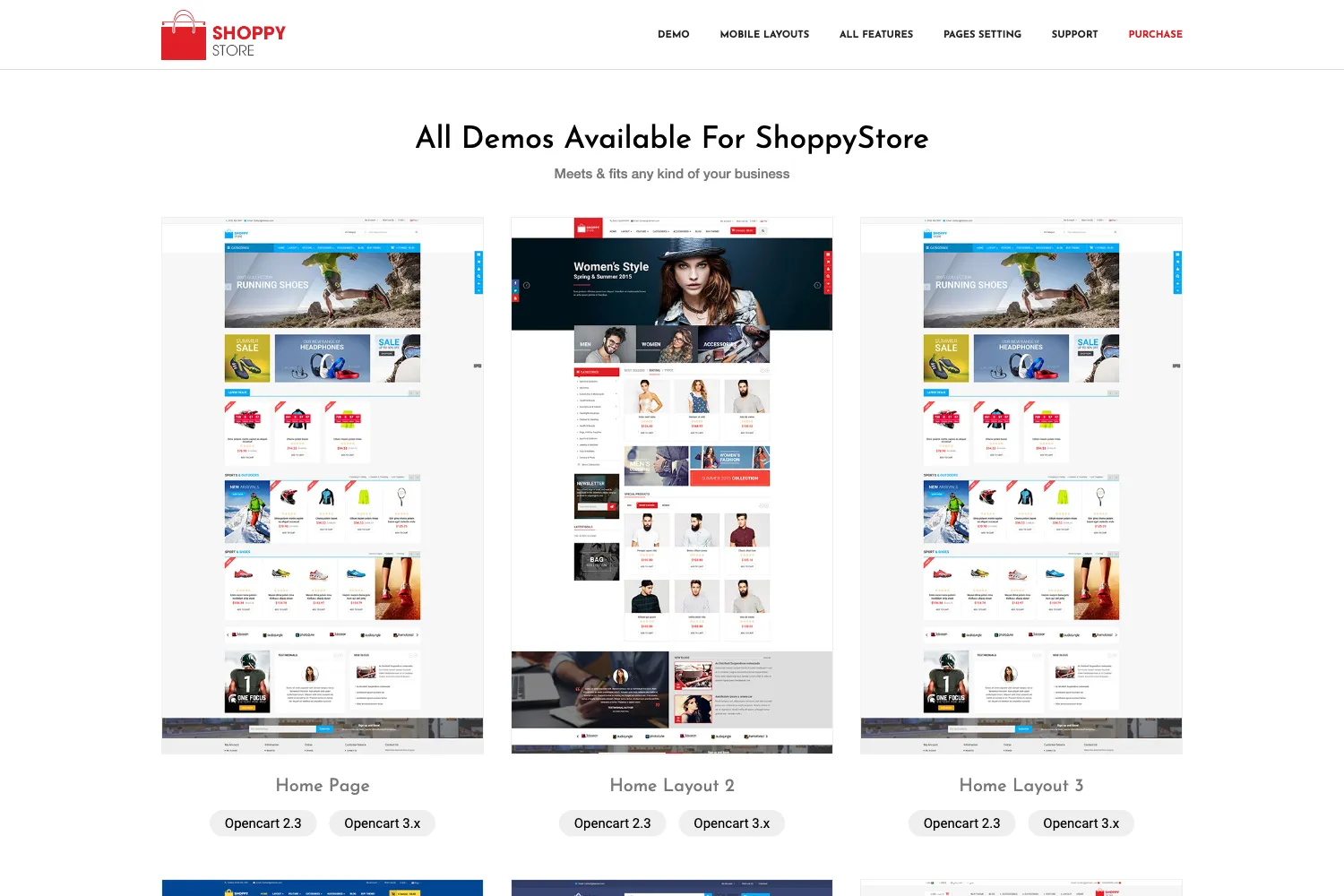 ShoppyStore - Responsive Multipurpose Marketplace OpenCart 3 and 2.x Theme