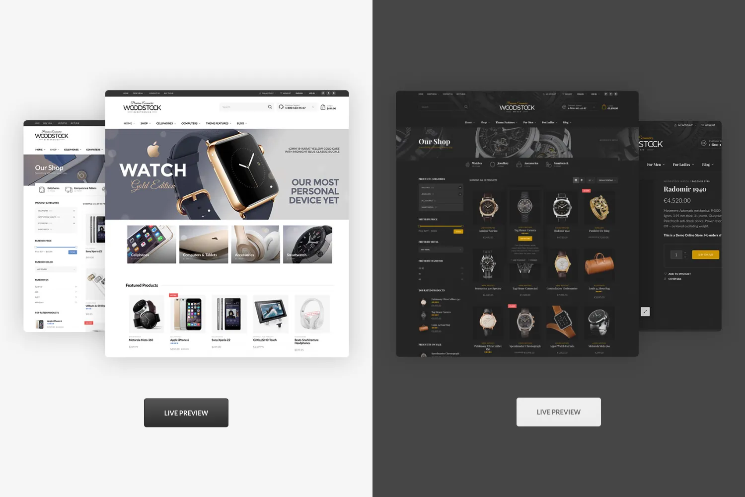 Woodstock - Electronics Store WooCommerce Theme