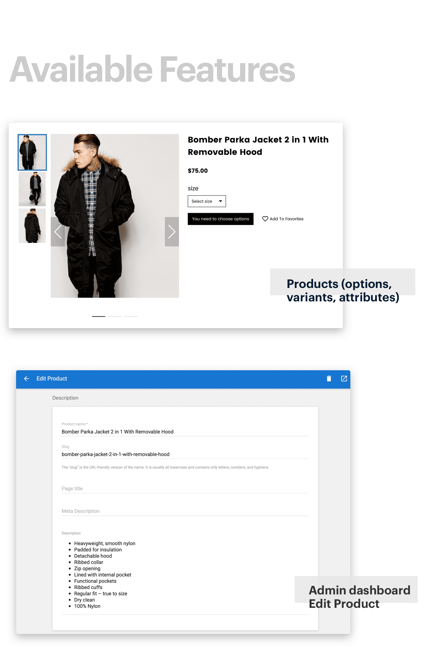 CeStore - ReactJS web app & React Native mobile app for e-commerce - 10